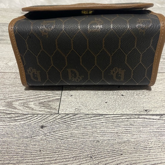 Vintage Authentic Christian Dior Honeycomb Pattern Accessory Cosmetics Case - Picture 4 of 7